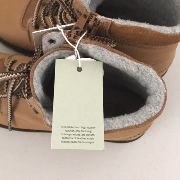 NWT ZARA KIDโS LEATHER BROWN BOOTS EU 40 ZIPPER - Picture 3 of 8